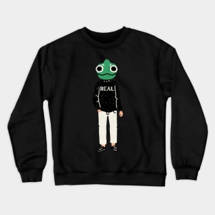 Lizard Man - Real Crewneck Sweatshirt